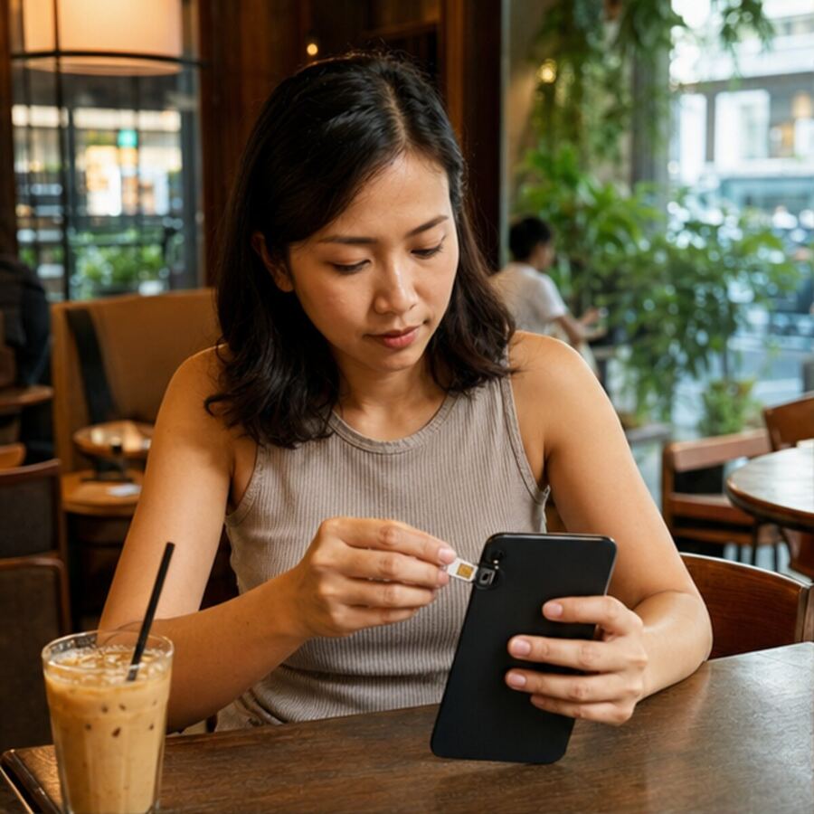 Installing a Thai SIM for remote work