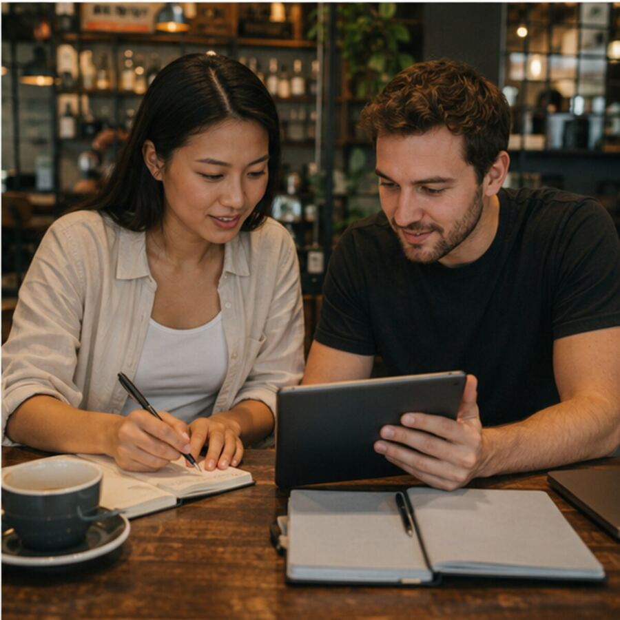 Comparing café, coworking and home office monthly costs