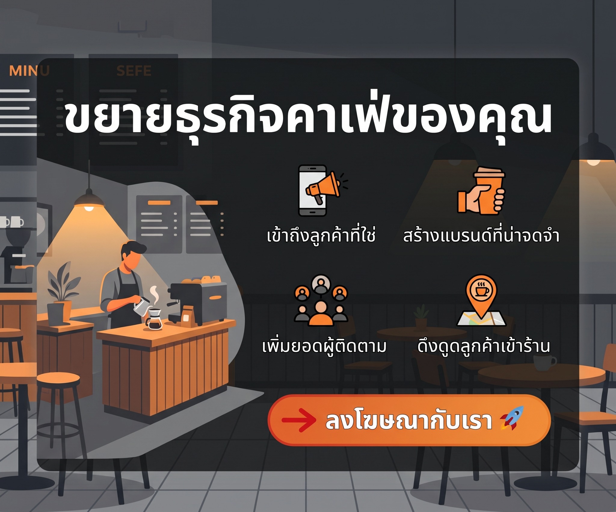 Advertise your café with ThaiCafes